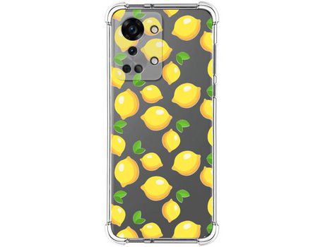 Funda Silicona Antigolpes para OnePlus Nord 2T 5G diseño Limones Dibujos