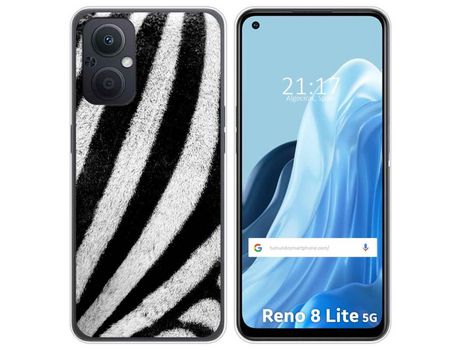 Funda Silicona para Oppo Reno 8 Lite 5G diseño Animal 02 Dibujos