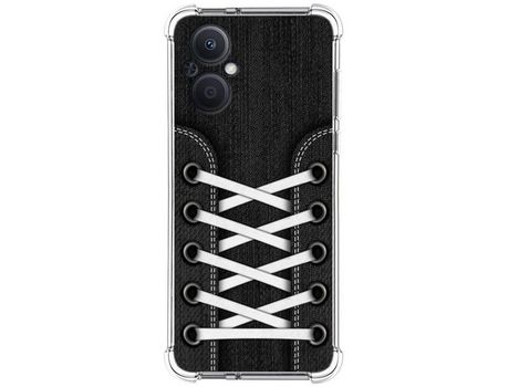 Funda Silicona Antigolpes para Oppo Reno 8 Lite 5G diseño Zapatillas 02 Dibujos