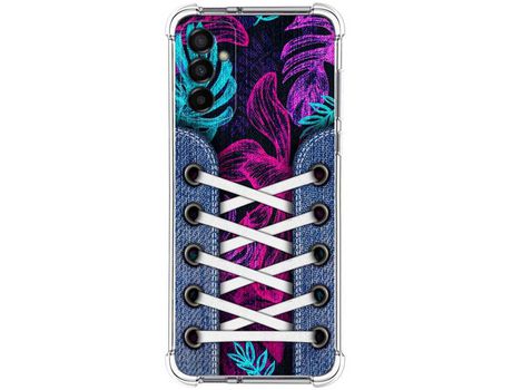 Funda Silicona Antigolpes para Samsung Galaxy M13 4G diseño Zapatillas 07 Dibujos