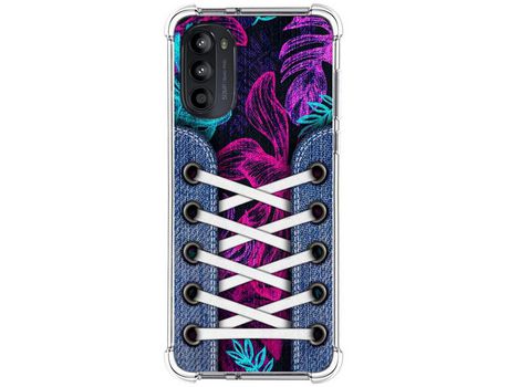Funda Silicona Antigolpes para Motorola Moto G52 4G diseño Zapatillas 07 Dibujos