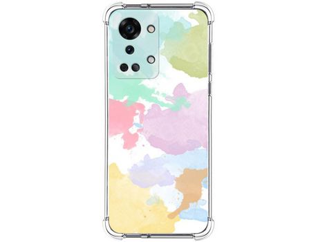 Funda Silicona Antigolpes para OnePlus Nord 2T 5G diseño Acuarela 11 Dibujos