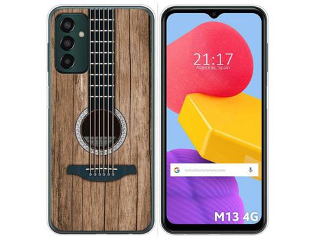 Funda Silicona para Samsung Galaxy M13 4G diseño Madera 11 Dibujos