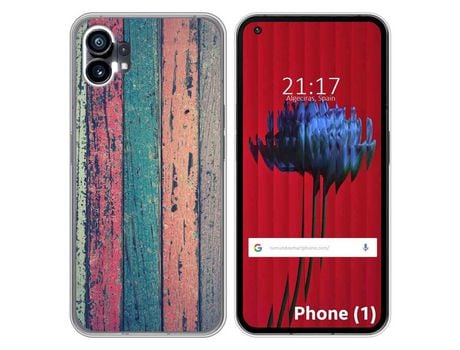 Funda Silicona para Nothing Phone 1 diseño Madera 10 Dibujos
