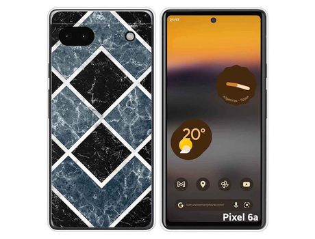 Funda Silicona para Google Pixel 6A diseño Mármol 06 Dibujos