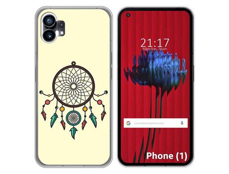 Funda Silicona para Nothing Phone 1 diseño Atrapasueños Dibujos
