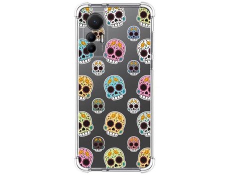Funda Silicona Antigolpes para Xiaomi 12 Lite 5G diseño Catrina Dibujos