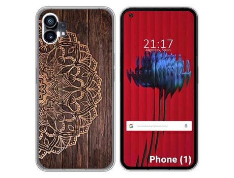 Funda Silicona para Nothing Phone 1 diseño Madera 06 Dibujos