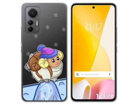 Funda Silicona Transparente para Xiaomi 12 Lite 5G diseño Cabra Dibujos