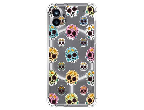 Funda Silicona Antigolpes para Nothing Phone 1 diseño Catrina Dibujos