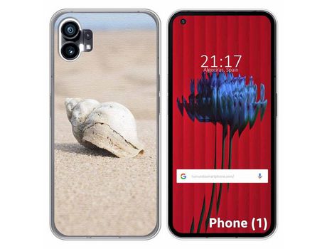 Funda Silicona para Nothing Phone 1 diseño Concha Dibujos
