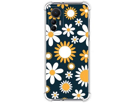 Funda Silicona Antigolpes para Xiaomi 12 Lite 5G diseño Flores 08 Dibujos