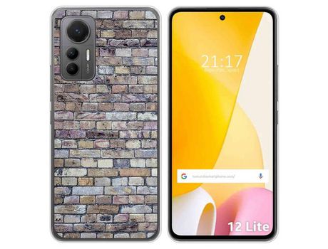Funda Silicona para Xiaomi 12 Lite 5G diseño Ladrillo 02 Dibujos