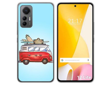 Funda Silicona para Xiaomi 12 Lite 5G diseño Furgoneta Dibujos
