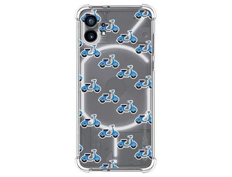 Funda Silicona Antigolpes para Nothing Phone 1 diseño Scooter Dibujos