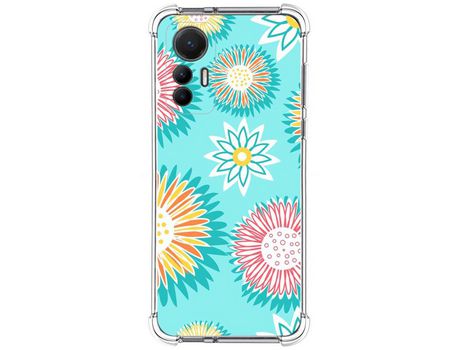 Funda Silicona Antigolpes para Xiaomi 12 Lite 5G diseño Flores 05 Dibujos