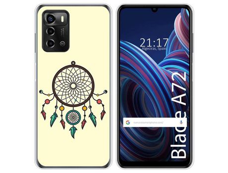 Funda Silicona para ZTE Blade A72 diseño Atrapasueños Dibujos
