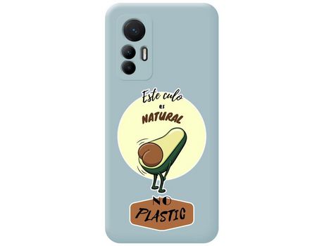 Funda Silicona Líquida Azul para Xiaomi 12 Lite 5G diseño Culo Natural Dibujos