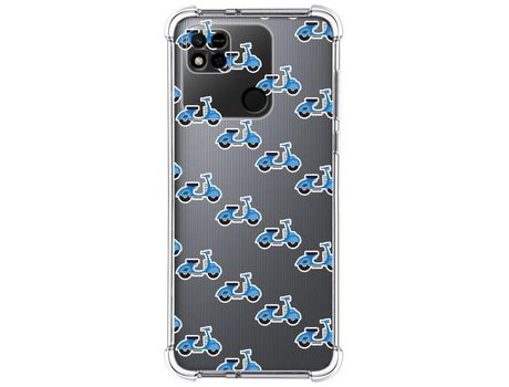 Funda Silicona Antigolpes para Xiaomi Redmi 10A diseño Scooter Dibujos