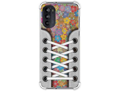 Funda Silicona Antigolpes para Motorola Moto G52 4G diseño Zapatillas 05 Dibujos