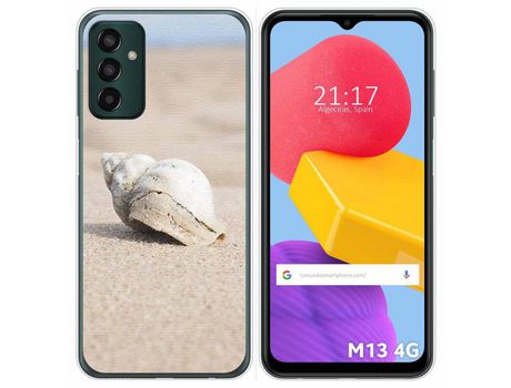 Funda Silicona para Samsung Galaxy M13 4G diseño Concha Dibujos
