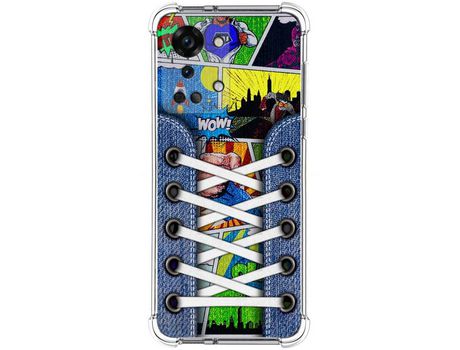 Funda Silicona Antigolpes para OnePlus Nord 2T 5G diseño Zapatillas 14 Dibujos