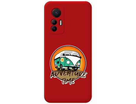 Funda Silicona Líquida Roja para Xiaomi 12 Lite 5G diseño Adventure Time Dibujos