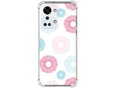 Funda Silicona Antigolpes para OnePlus Nord 2T 5G diseño Flores 06 Dibujos