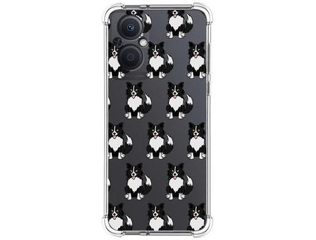 Funda Silicona Antigolpes para Oppo Reno 8 Lite 5G diseño Perros 07 Dibujos