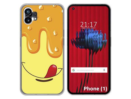 Funda Silicona para Nothing Phone 1 diseño Helado Vainilla Dibujos