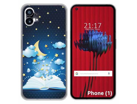 Funda Silicona para Nothing Phone 1 diseño Libro Cuentos Dibujos