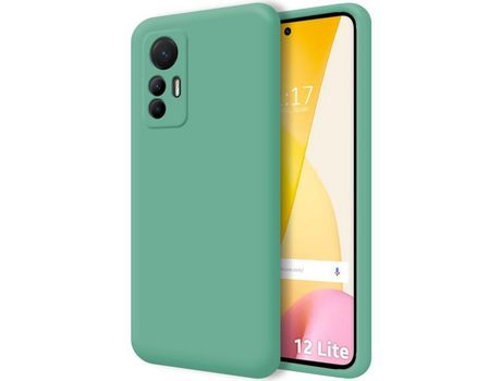 Funda Silicona Líquida Ultra Suave para Xiaomi 12 Lite 5G color Verde