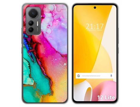 Funda Silicona para Xiaomi 12 Lite 5G diseño Mármol 15 Dibujos