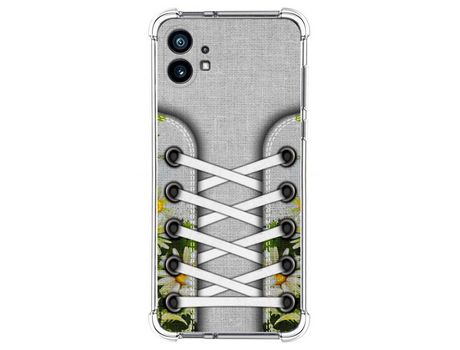 Funda Silicona Antigolpes para Nothing Phone 1 diseño Zapatillas 08 Dibujos