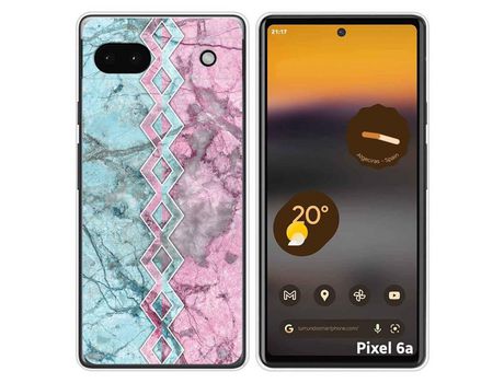 Funda Silicona para Google Pixel 6A diseño Mármol 08 Dibujos