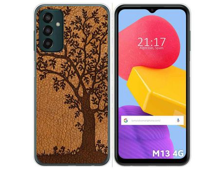Funda Silicona para Samsung Galaxy M13 4G diseño Cuero 03 Dibujos
