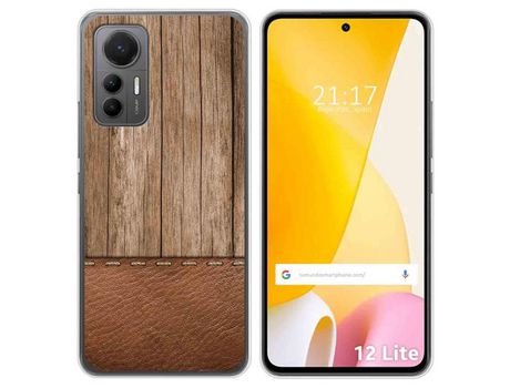 Funda Silicona para Xiaomi 12 Lite 5G diseño Madera 09 Dibujos