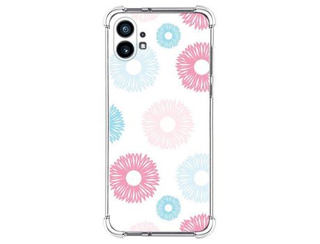 Funda Silicona Antigolpes para Nothing Phone 1 diseño Flores 06 Dibujos