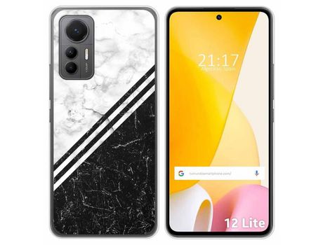 Funda Silicona para Xiaomi 12 Lite 5G diseño Mármol 01 Dibujos