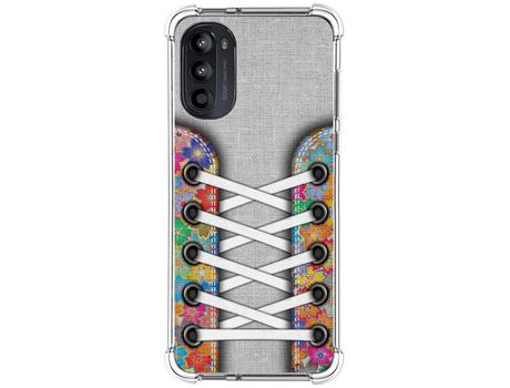 Funda Silicona Antigolpes para Motorola Moto G52 4G diseño Zapatillas 04 Dibujos