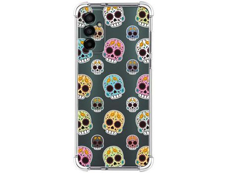 Funda Silicona Antigolpes para Samsung Galaxy M13 4G diseño Catrina Dibujos
