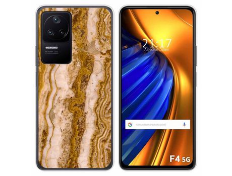 Funda Silicona para Xiaomi Poco F4 5G diseño Mármol 10 Dibujos