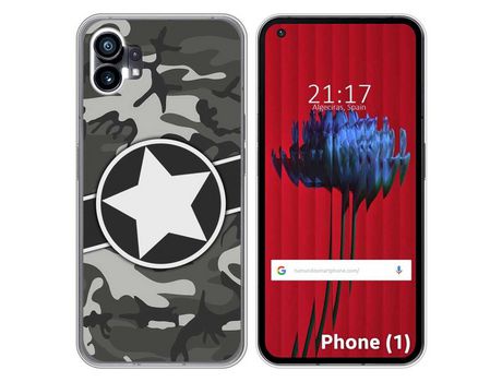 Funda Silicona para Nothing Phone 1 diseño Camuflaje 02 Dibujos
