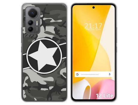 Funda Silicona para Xiaomi 12 Lite 5G diseño Camuflaje 02 Dibujos