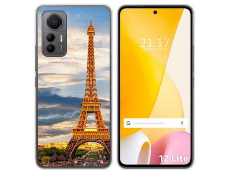 Funda Silicona para Xiaomi 12 Lite 5G diseño Paris Dibujos