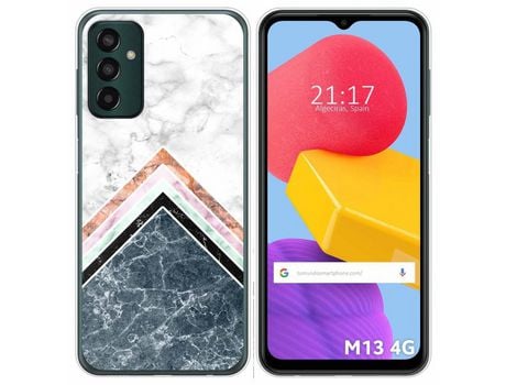 Funda Silicona para Samsung Galaxy M13 4G diseño Mármol 05 Dibujos