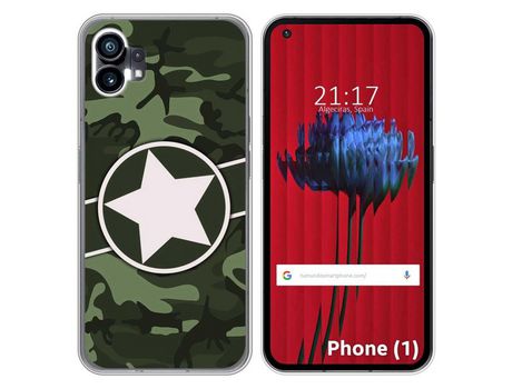 Funda Silicona para Nothing Phone 1 diseño Camuflaje 01 Dibujos