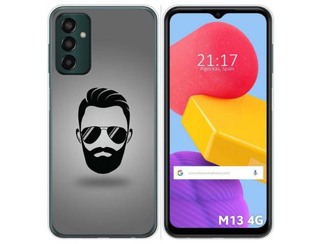 Funda Silicona para Samsung Galaxy M13 4G diseño Barba Dibujos