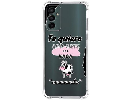 Funda Silicona Antigolpes para Samsung Galaxy M13 4G diseño Vaca Dibujos