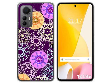 Funda Silicona para Xiaomi 12 Lite 5G diseño Radial Dibujos